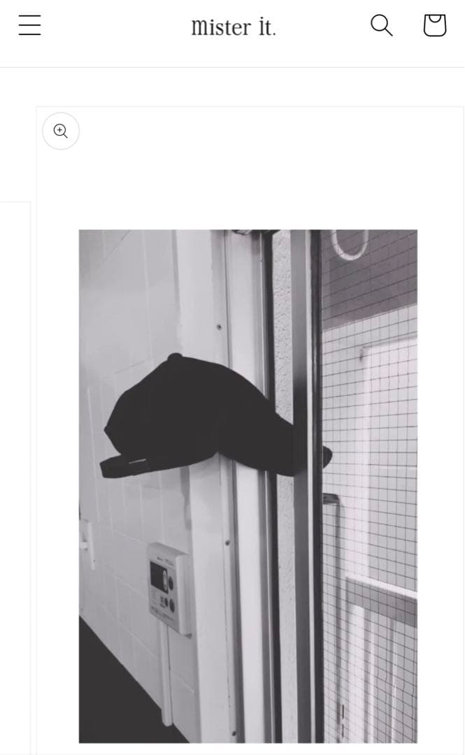 帽子 mister it. Moi 23aw