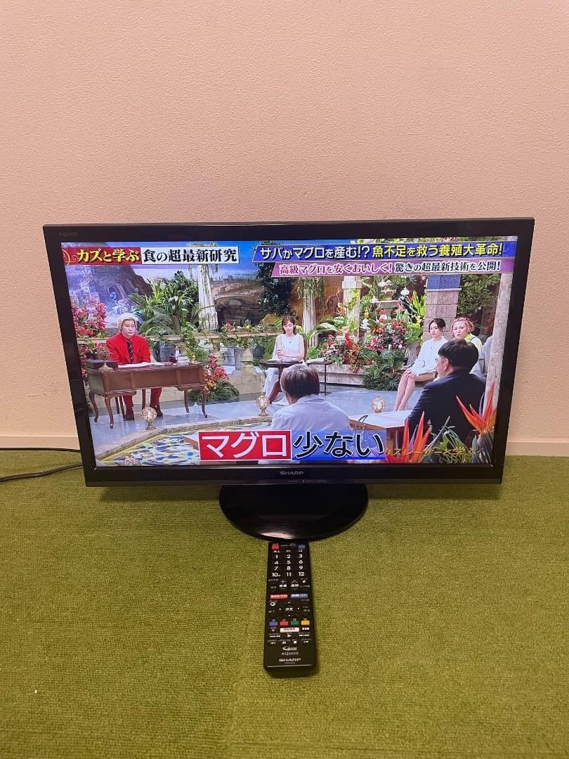 シャープ 液晶テレビ 24V型 外付HDD対応(裏番組録画) LC-24P5