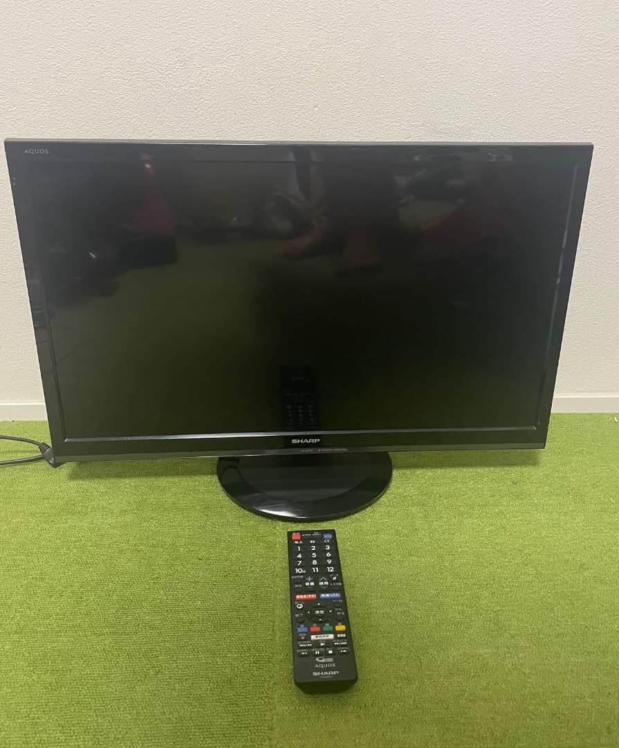 シャープ 液晶テレビ 24V型 外付HDD対応(裏番組録画) LC-24P5