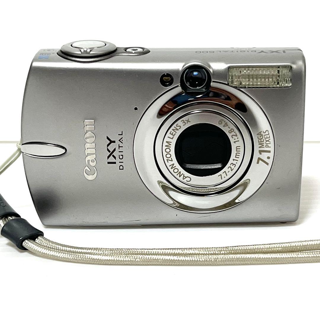 キャノン IXY DIGITAL 600 シルバー コンパクトデジタルカメラ