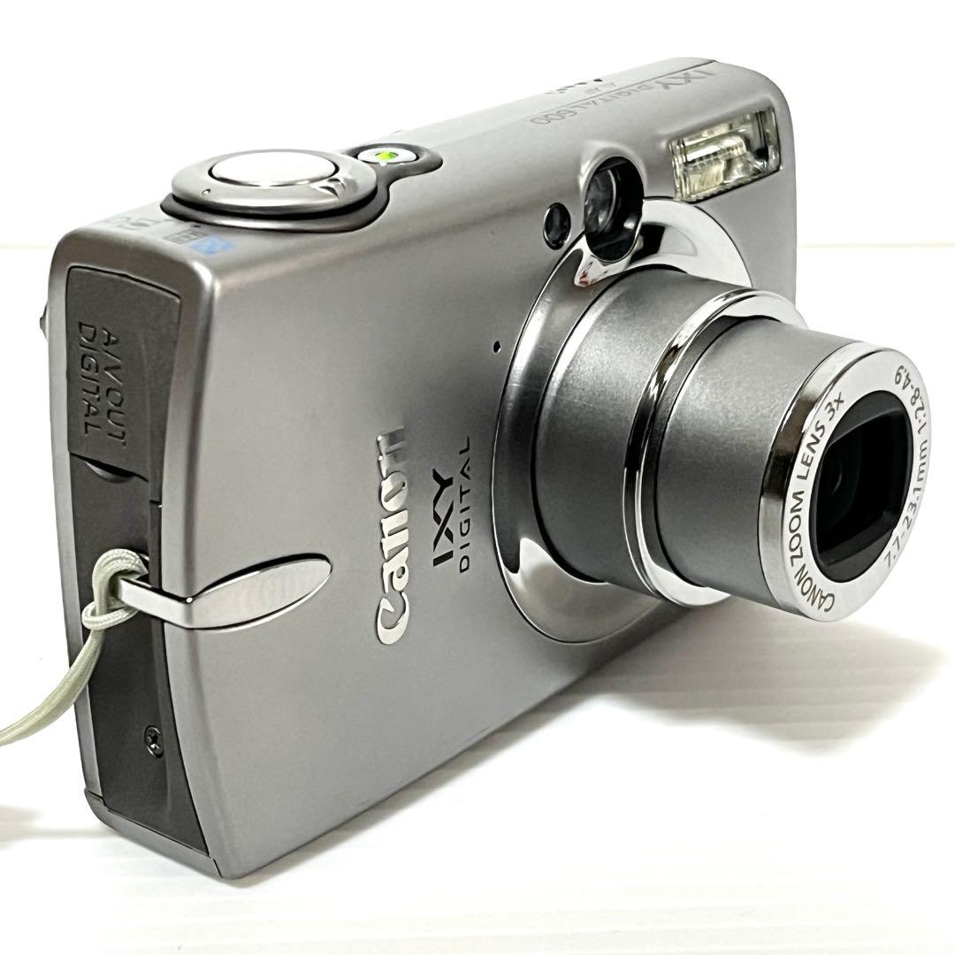 キャノン IXY DIGITAL 600 シルバー コンパクトデジタルカメラ