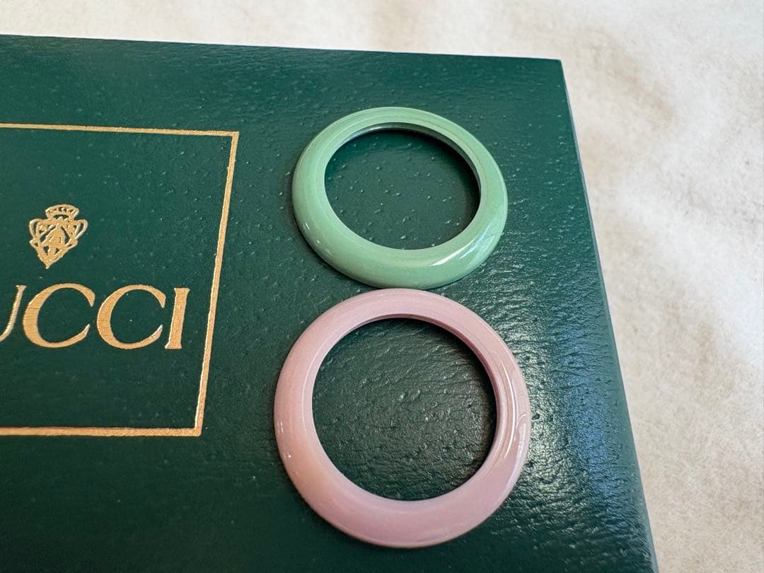 GUCCI ゴールド 腕時計 ベゼル　動作未確認