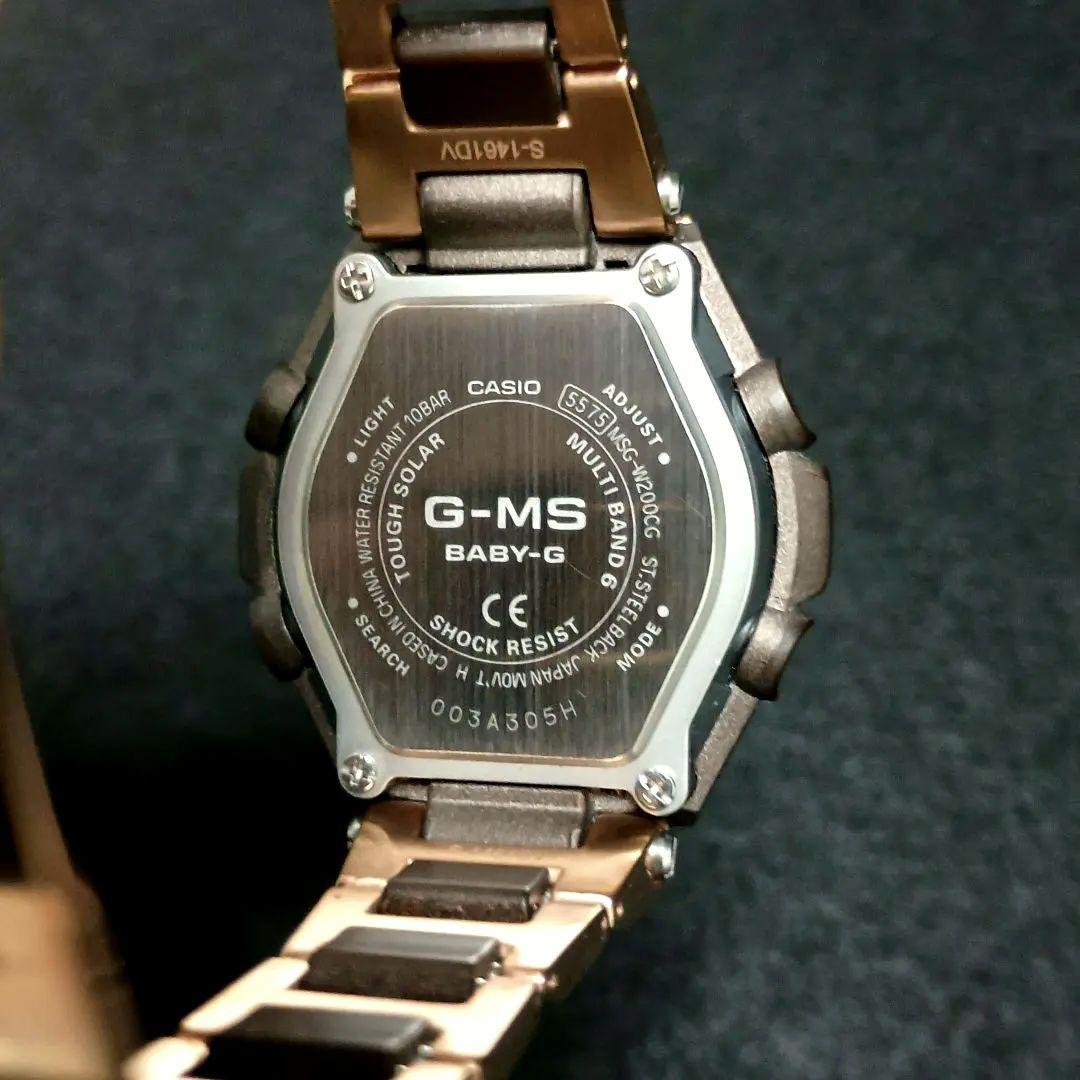 【美品】Baby-G baby-g G-MS✨️電波ソーラー✨️ピンクゴールド