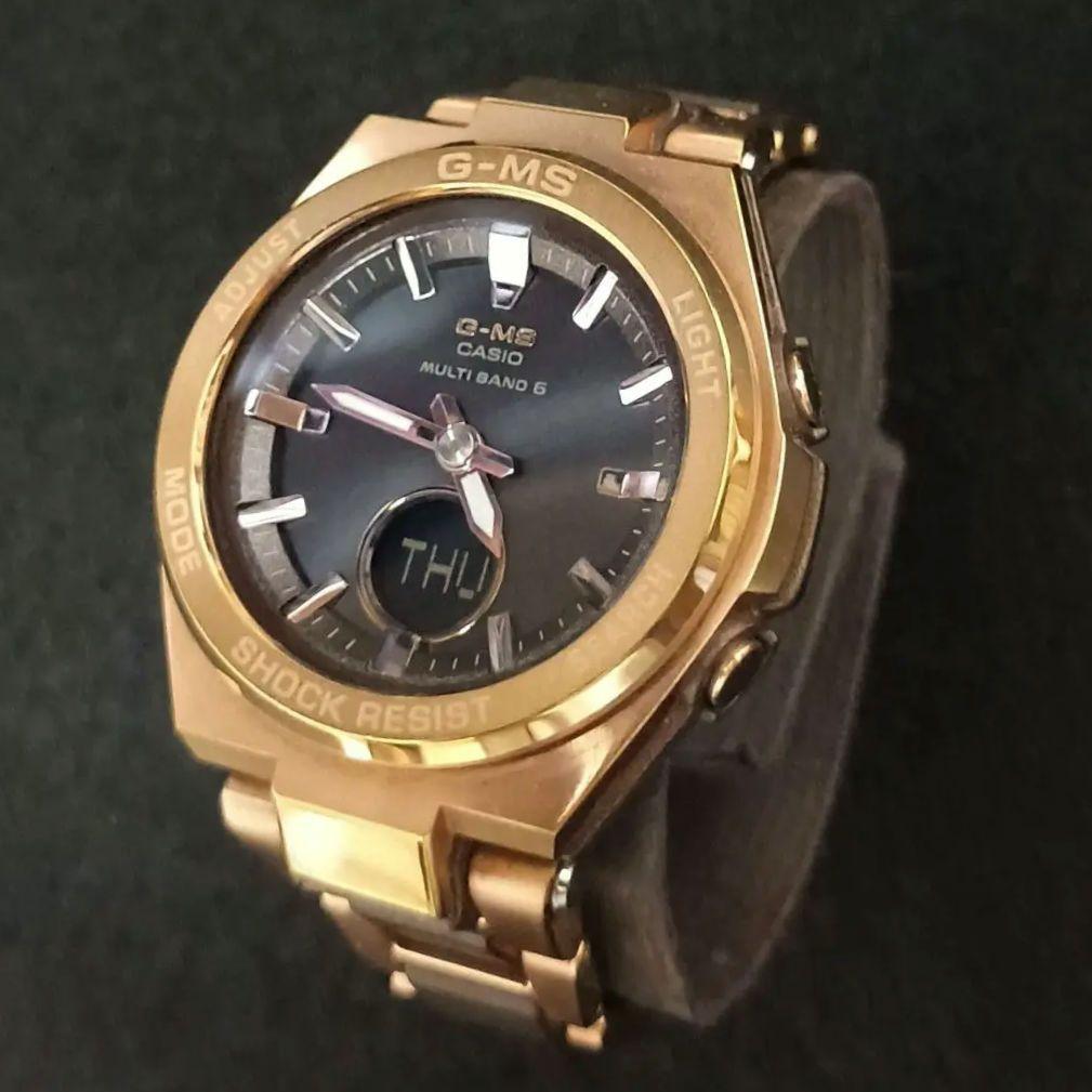 【美品】Baby-G baby-g G-MS✨️電波ソーラー✨️ピンクゴールド