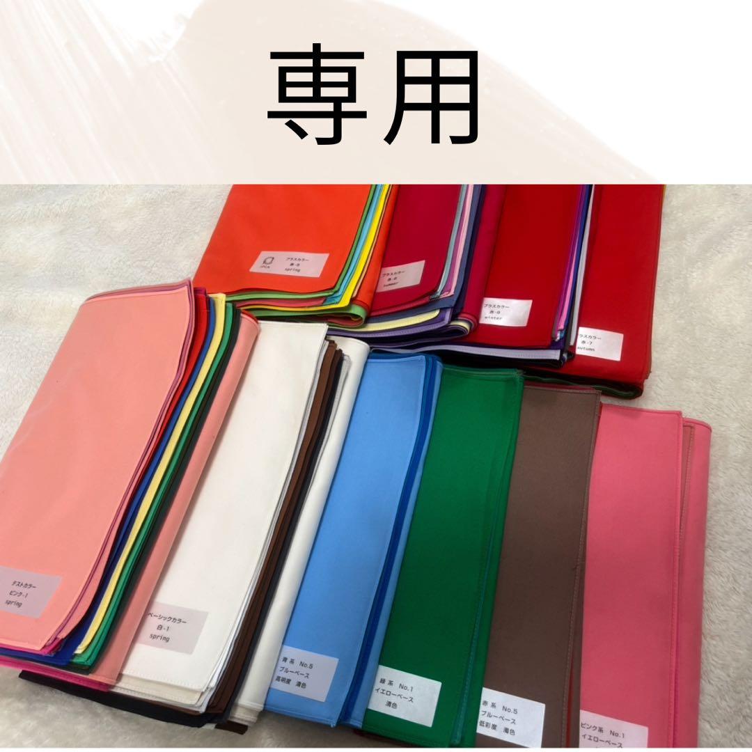 ＼パーソナルカラー診断に！プロ仕様ドレープセット＋おまけ付き／