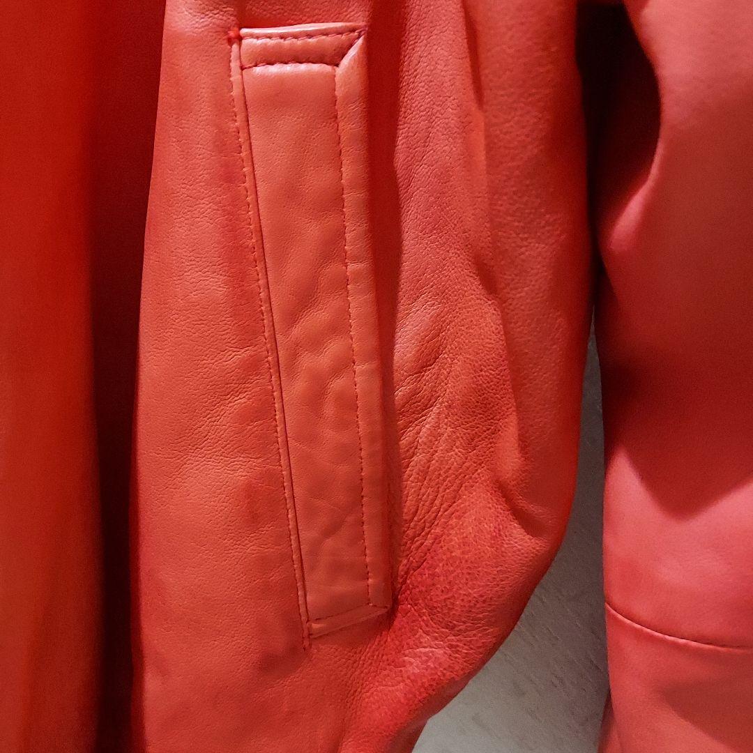 ♥️Ralph Lauren オレンジ レザージャケット
