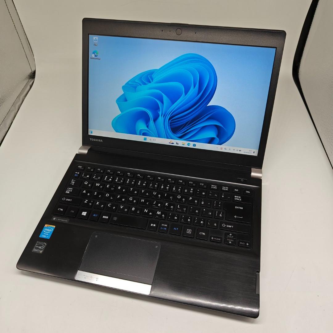 【東芝】R734 高速i7 SSD256GB 8GB ブラック ノートPC