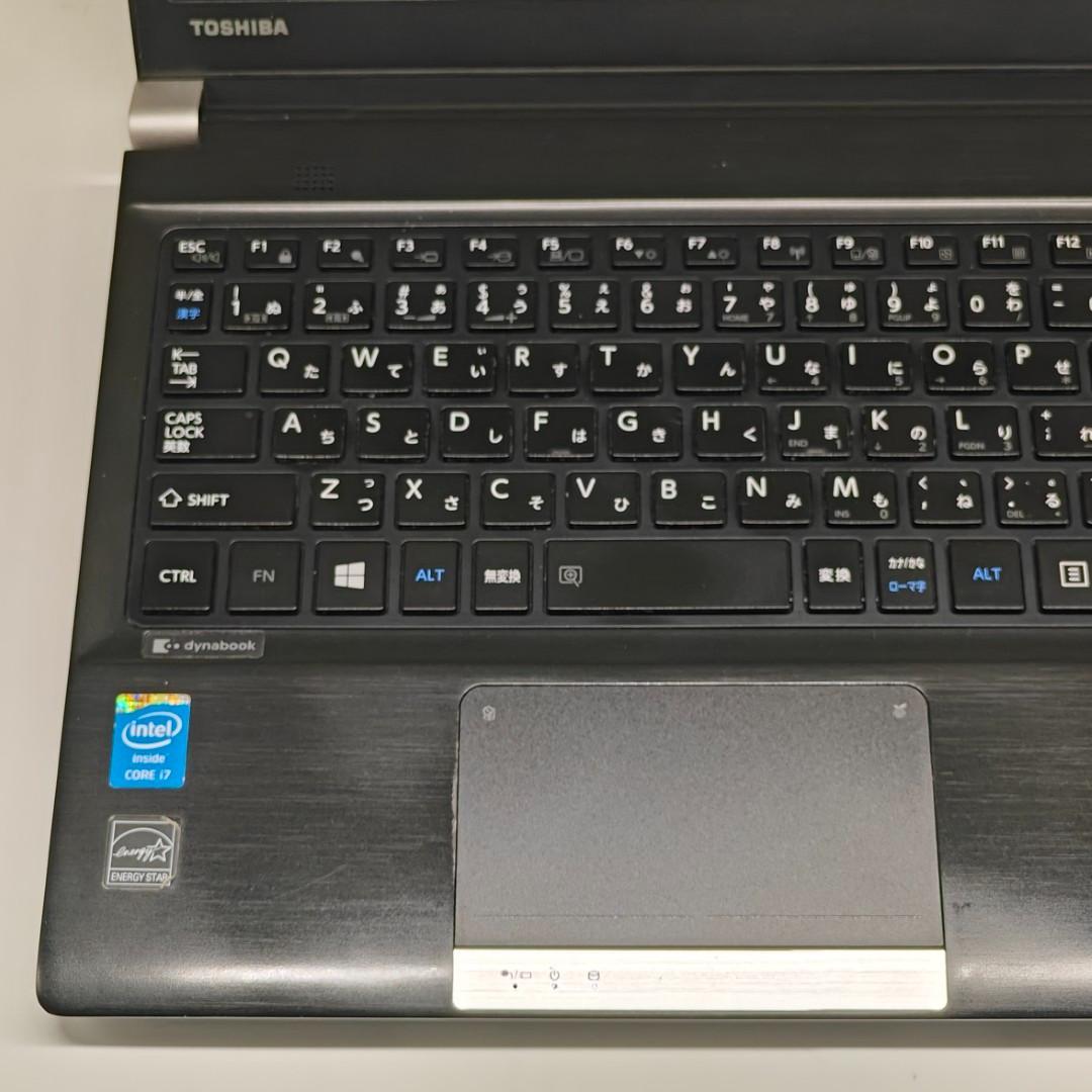 【東芝】R734 高速i7 SSD256GB 8GB ブラック ノートPC