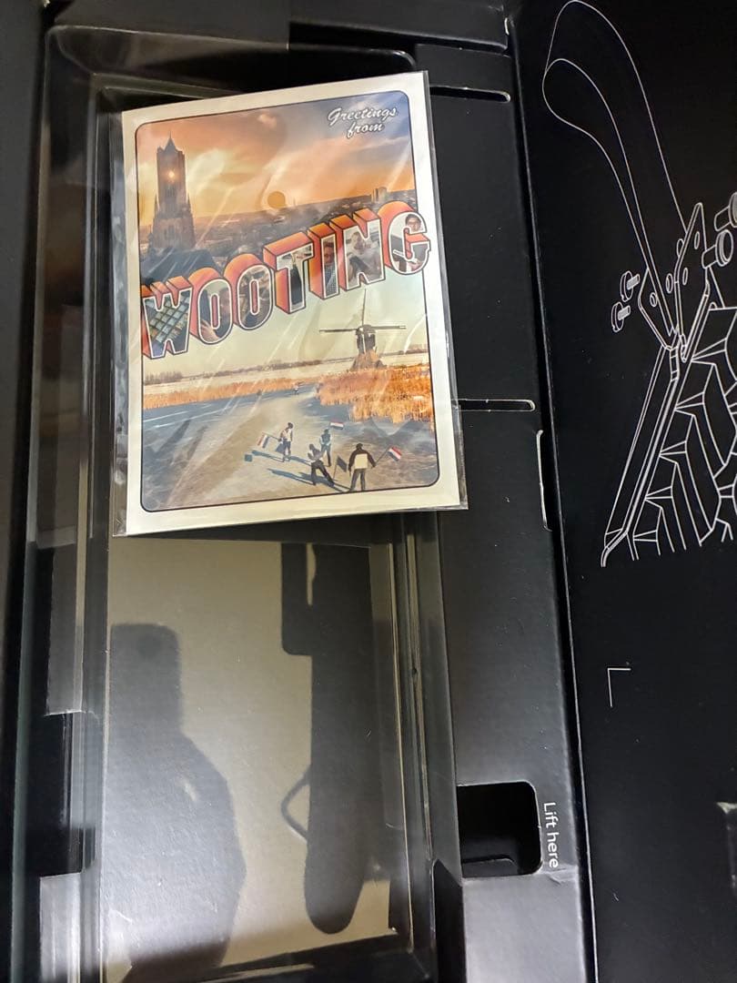 Wooting 60HE RGB ゲーミングキーボード 箱付き ラピッドトリガー