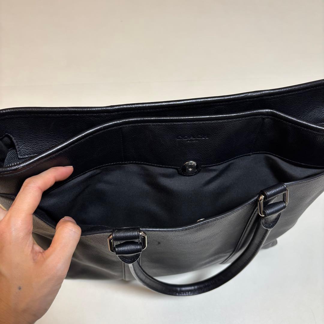 COACH コーチ トートバッグ　ビジネスバッグ 黒 F54758
