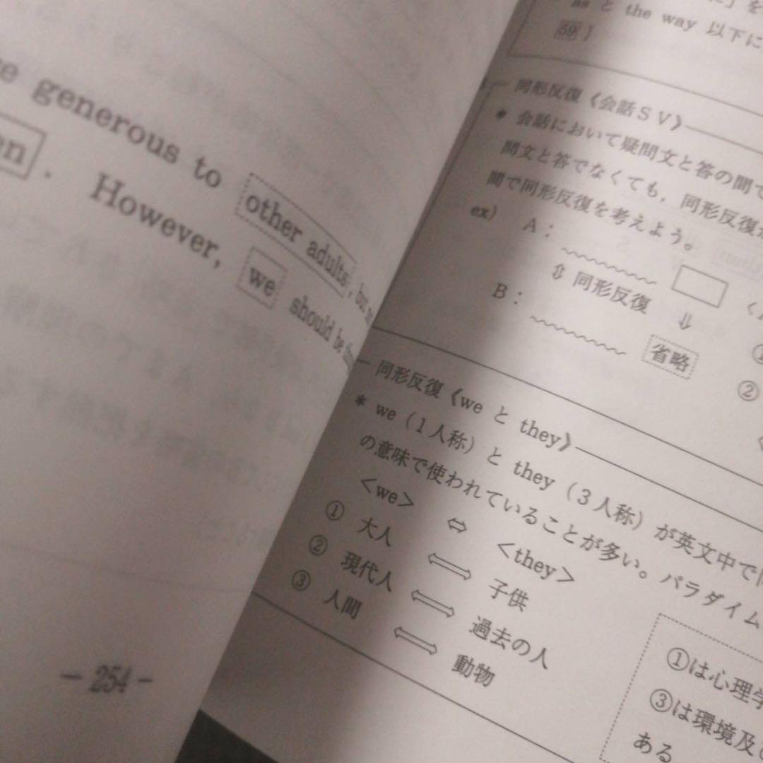 代ゼミテキスト　BOOTLEG　西谷昇二　冬期直前講習会　代々木ゼミナール