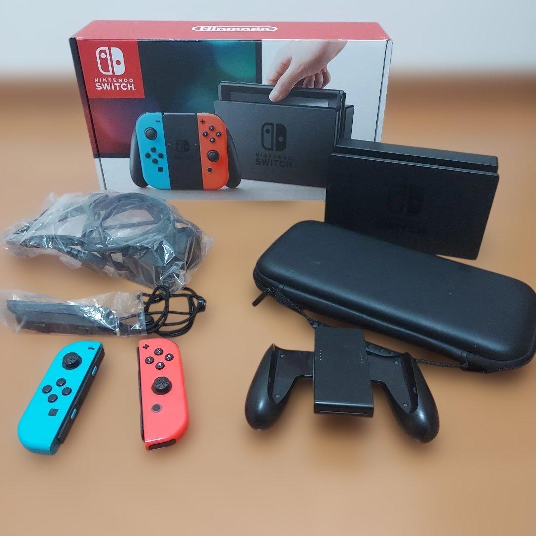 Switch 本体なし 純正 周辺機器一式 ケース付　動作確認済