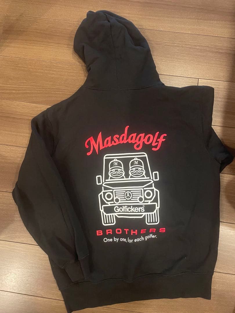 Masdagolf × Golfickers パーカー　黒