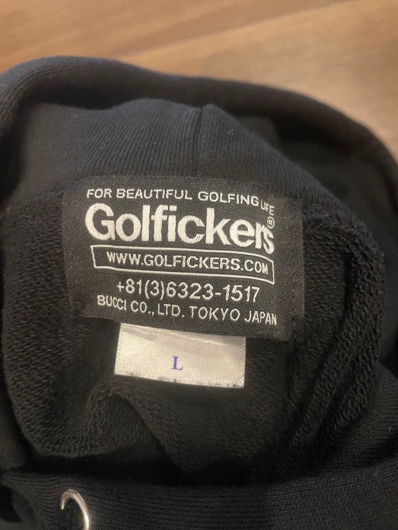 Masdagolf × Golfickers パーカー　黒