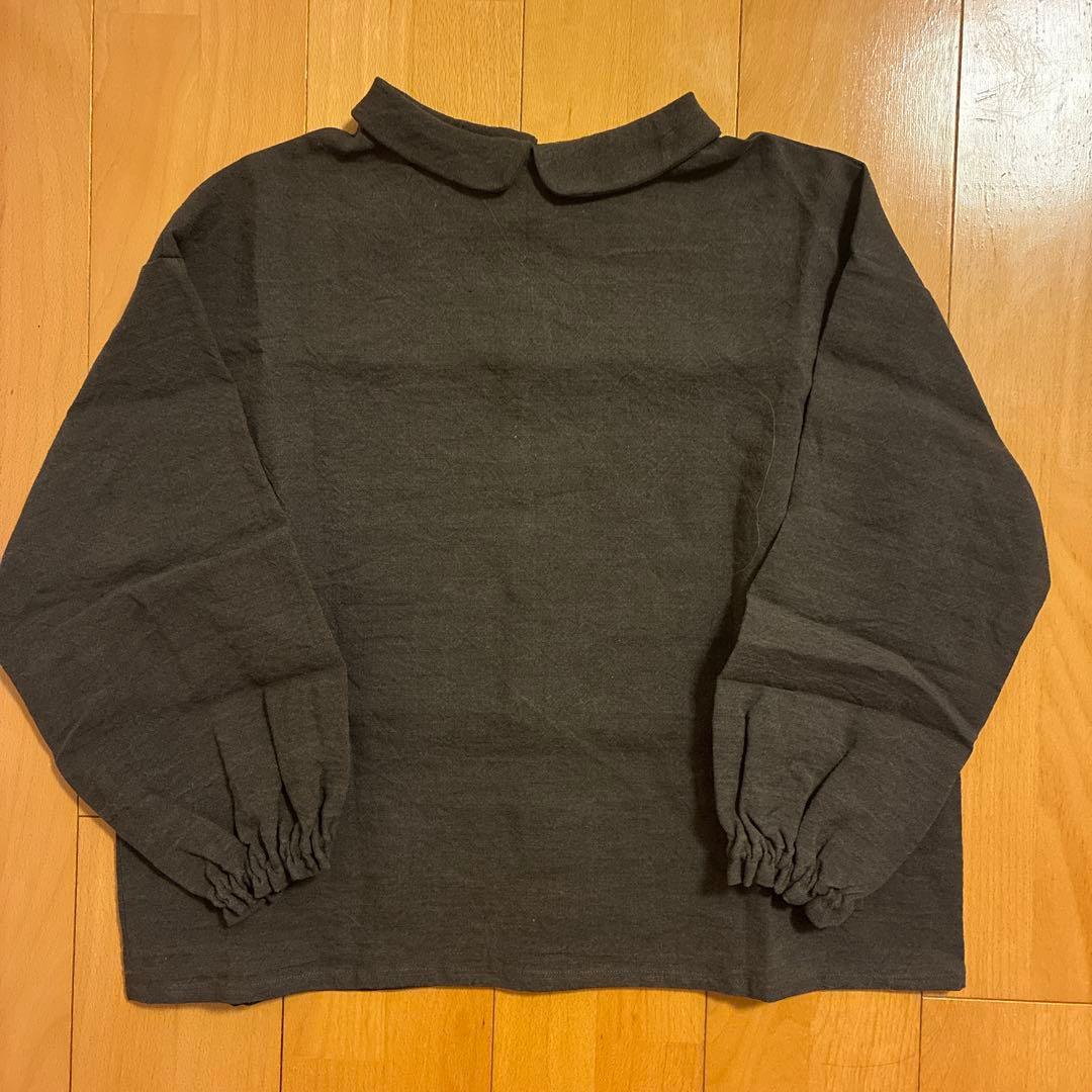 【本日4日まで出品】ヒトハリママ / ポポマルエリブラウス　作家様