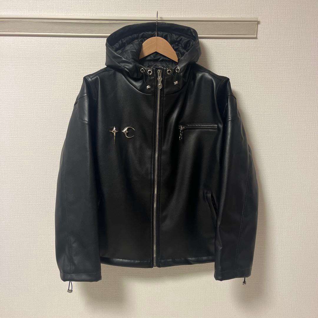 【極美品】 Thug Club Rock レザー ジャケット サイズ2