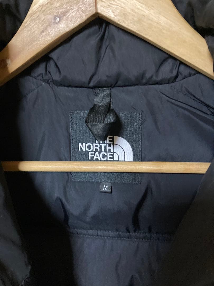 極美品　ノースフェイス　レディース　ヌプシダウンベスト　ブラックＮＤＷ92233