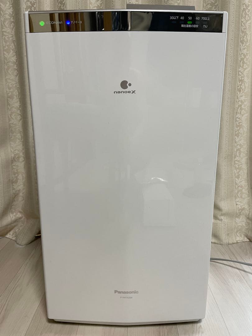 【送料込】【美品】Panasonic 衣類乾燥除湿機 ハイブリッド式 ナノイーX