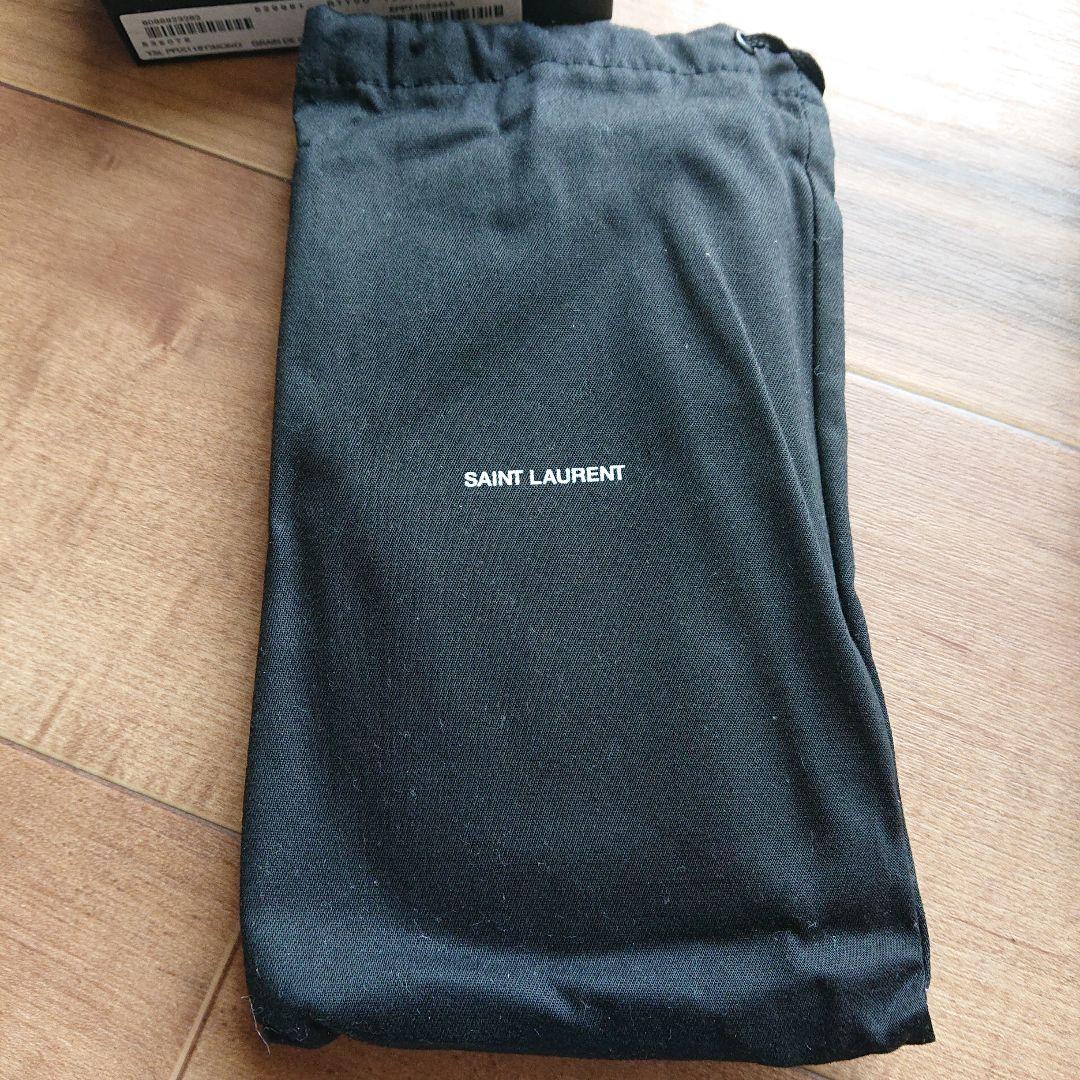 YSLサンローランブラック長財布 コンチネンタルウォレット