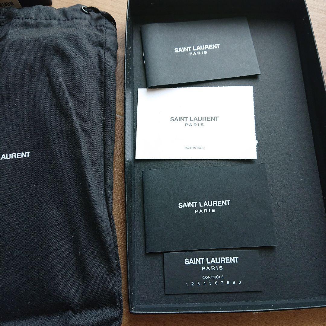 YSLサンローランブラック長財布 コンチネンタルウォレット