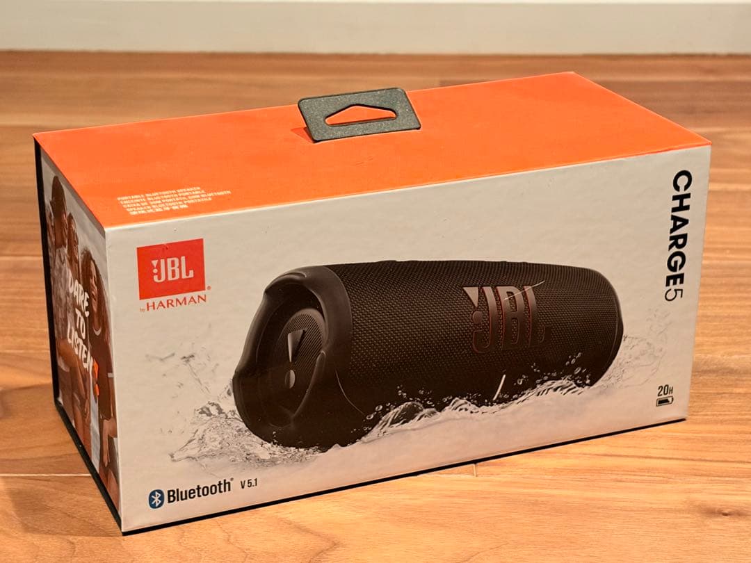 ★新品★JBL CHARGE 5 BLK Bluetoothスピーカー 黒★