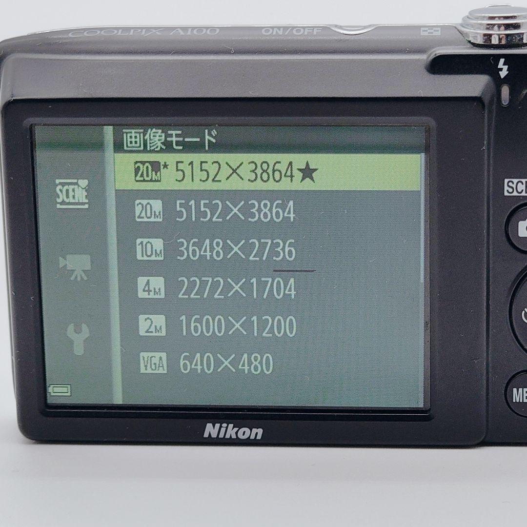 【ワケあり】Nikon COOLPIX A100 コンパクトデジタルカメラ