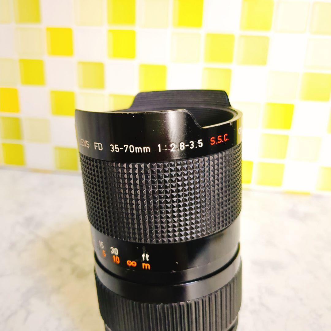 美品レア❤ Canon FD 35-70mm F3.5 S.S.C ズームレンズ