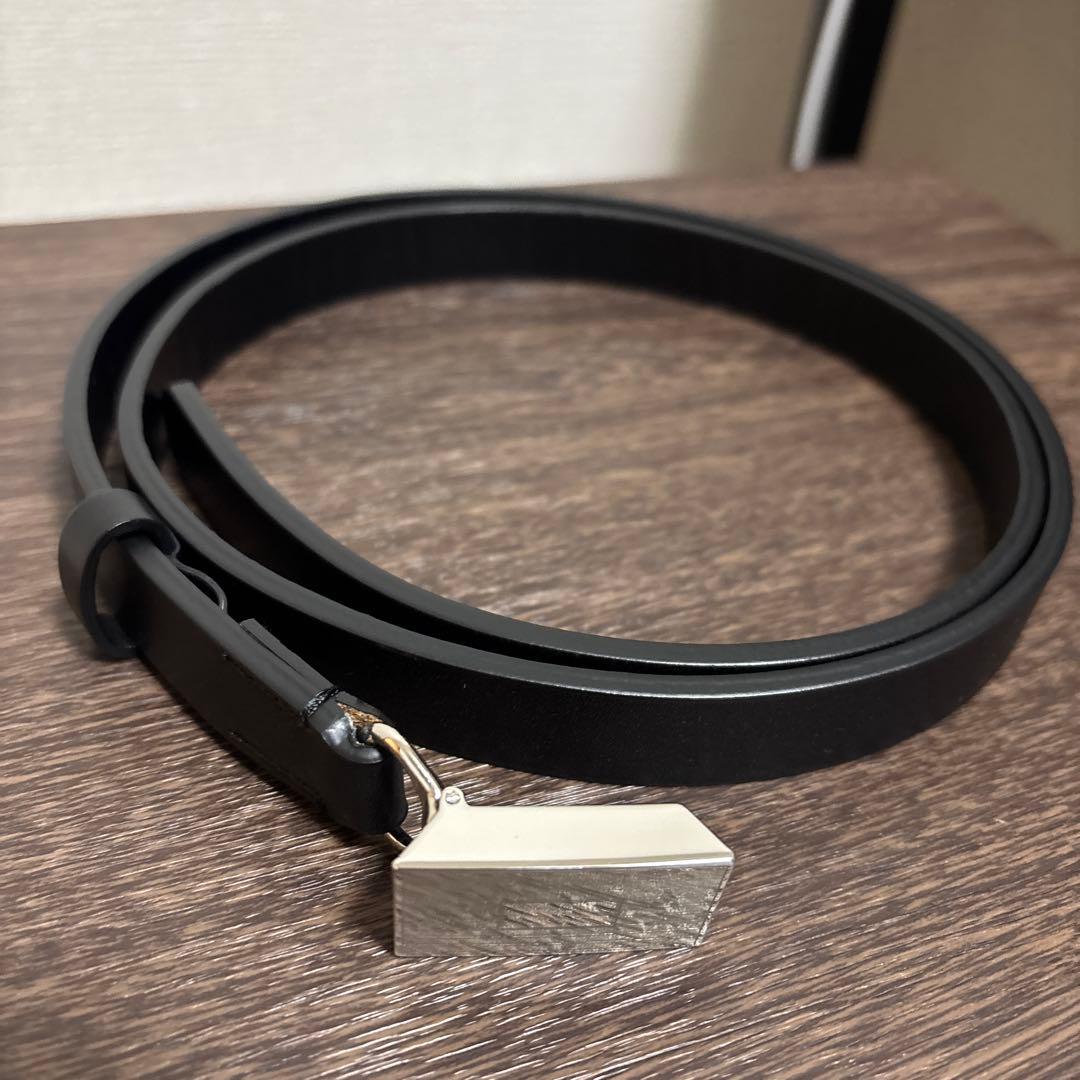 小物 AURALEE LEATHER SLIDE BELT