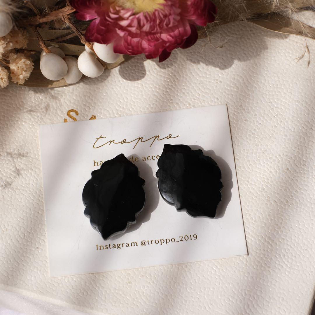 maumaumau14kgfピンクアメジストコンケーブカットピアス