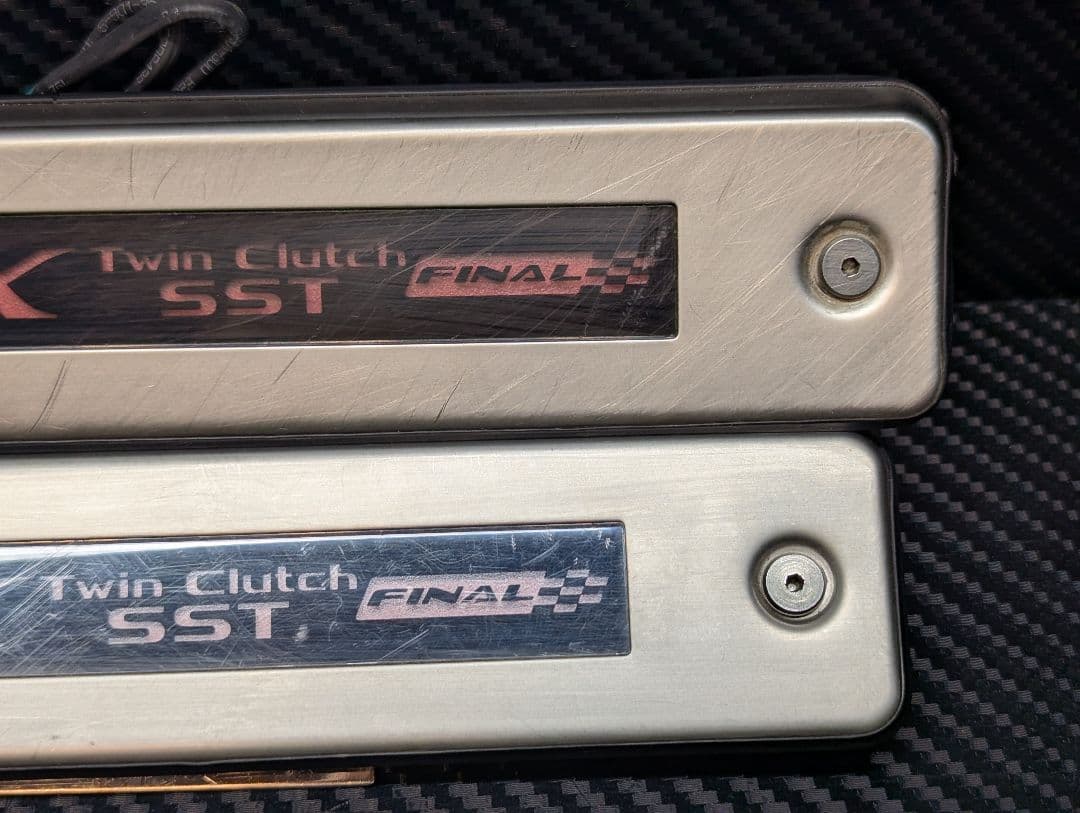 希少品　入手困難　ランエボ10　アクセントスカッフプレート　SST FINAL