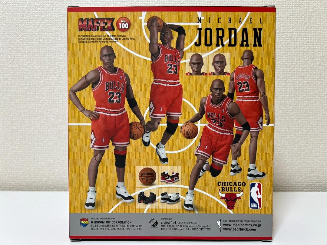 MAFEX　マイケル・ジョーダン　1/12スケール　アクションフィギュア
