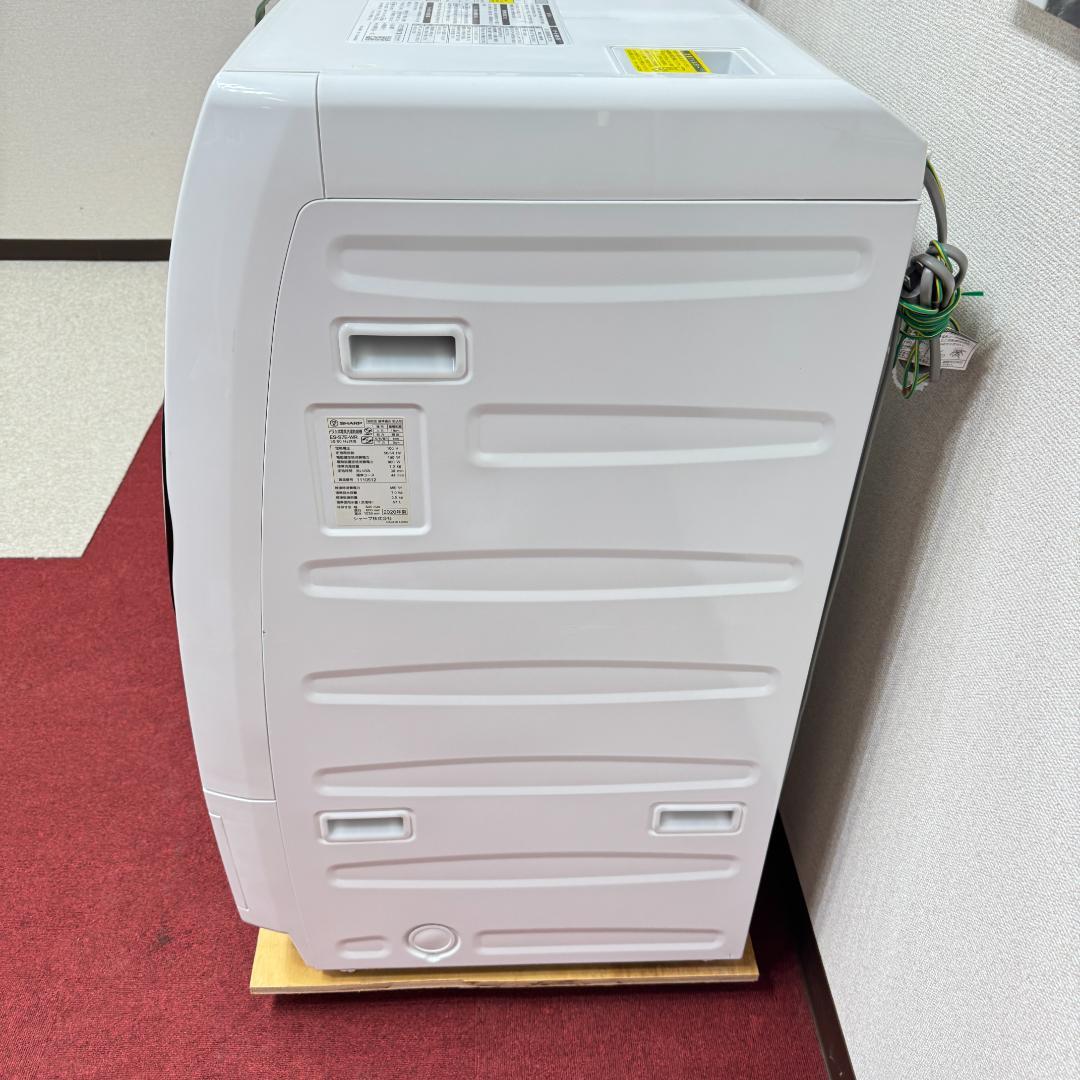 6 都内23区配送無料　美品シャープドラム式洗濯乾燥機2020年製　7/3.5㎏