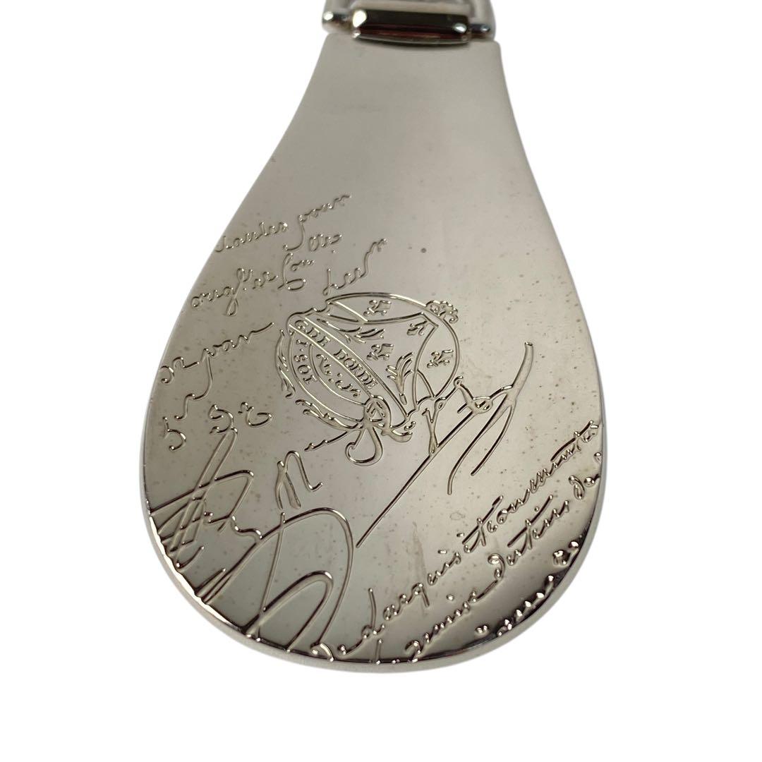 ベルルッティBerluti カリグラフィ メタル シューホーン バッグチャーム