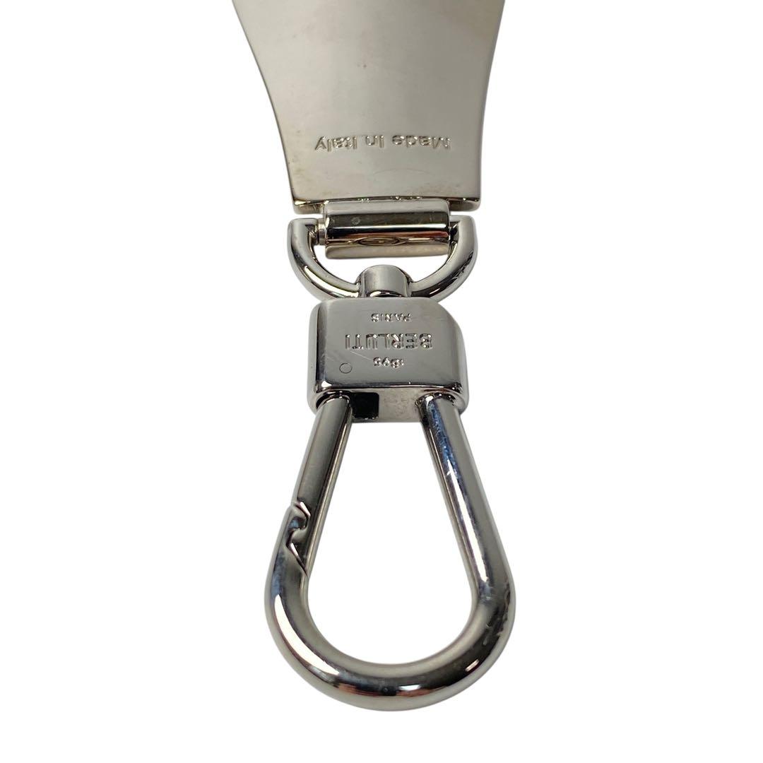 ベルルッティBerluti カリグラフィ メタル シューホーン バッグチャーム