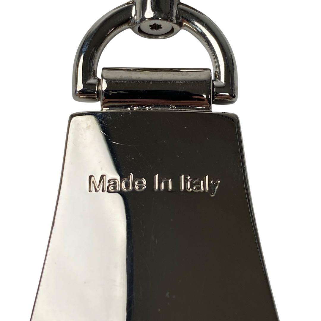 ベルルッティBerluti カリグラフィ メタル シューホーン バッグチャーム