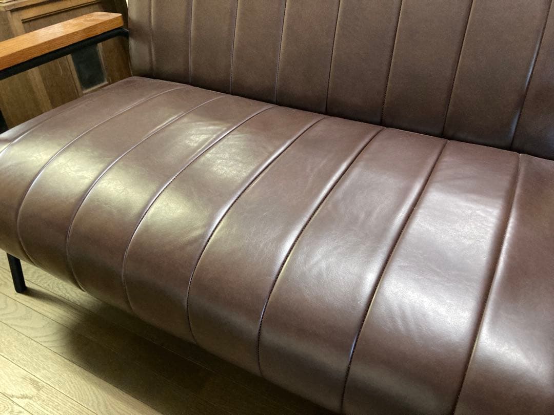 ニトリ Nシールド ステイン ソファ BR