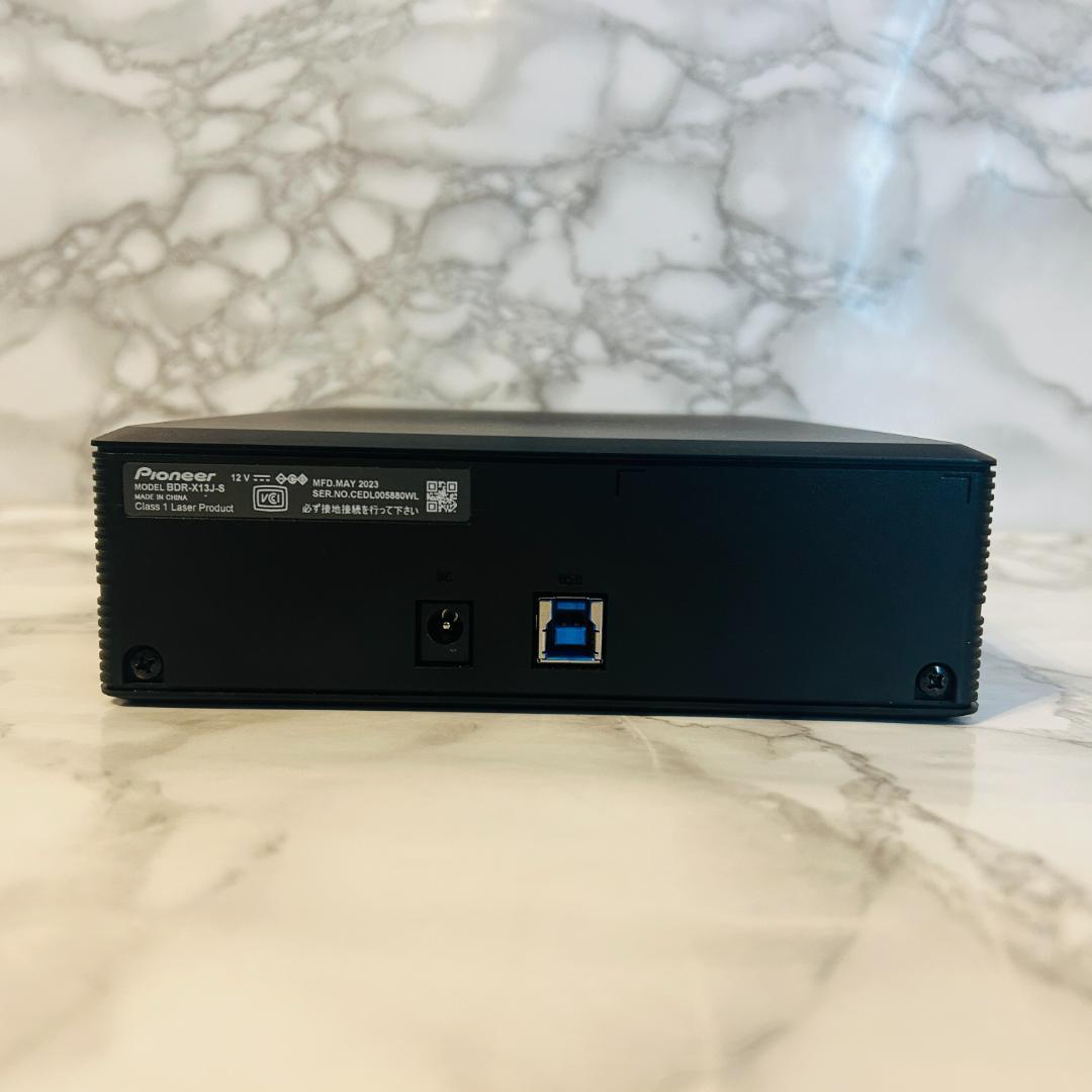 Pioneer 外付けBDドライブ BDR-X13J-S