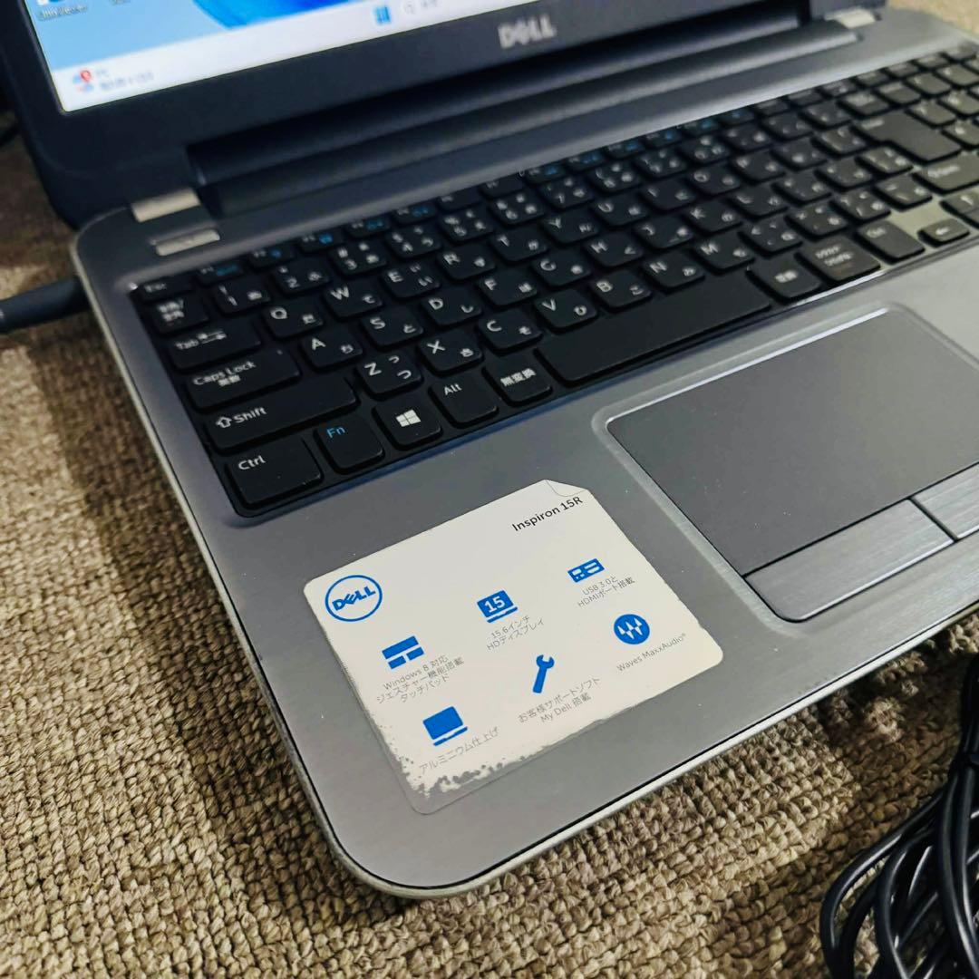 S212 DellノートパソコンWEBカメラSSD高速Windows11オフィス