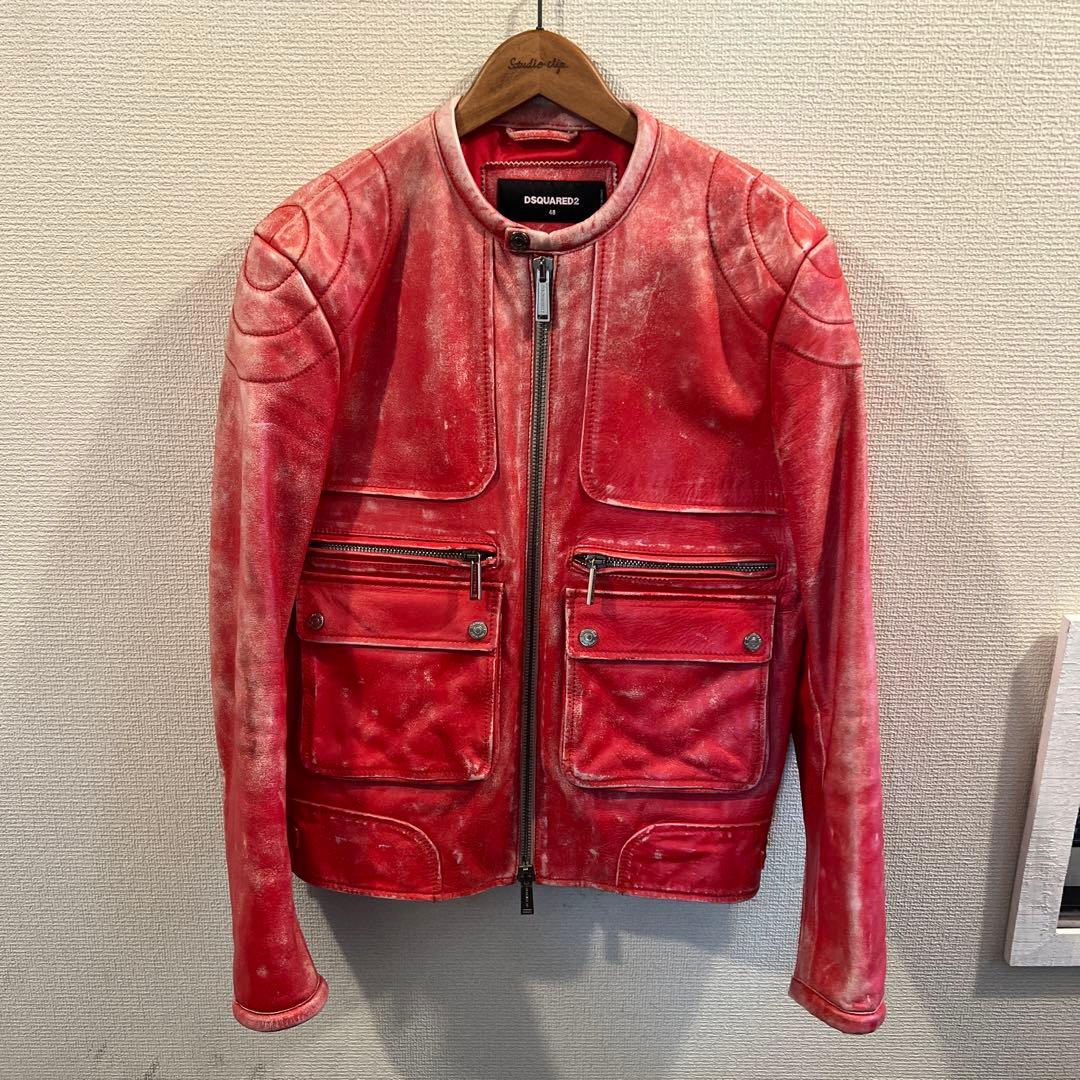 DSQUARED2 レザージャケット 48