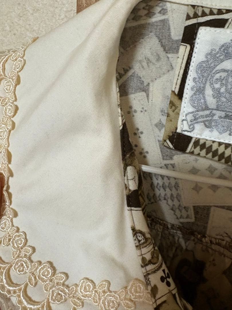 マキシマム　MAXICIMAM トランプ模様 長袖ブラウス サイズ3