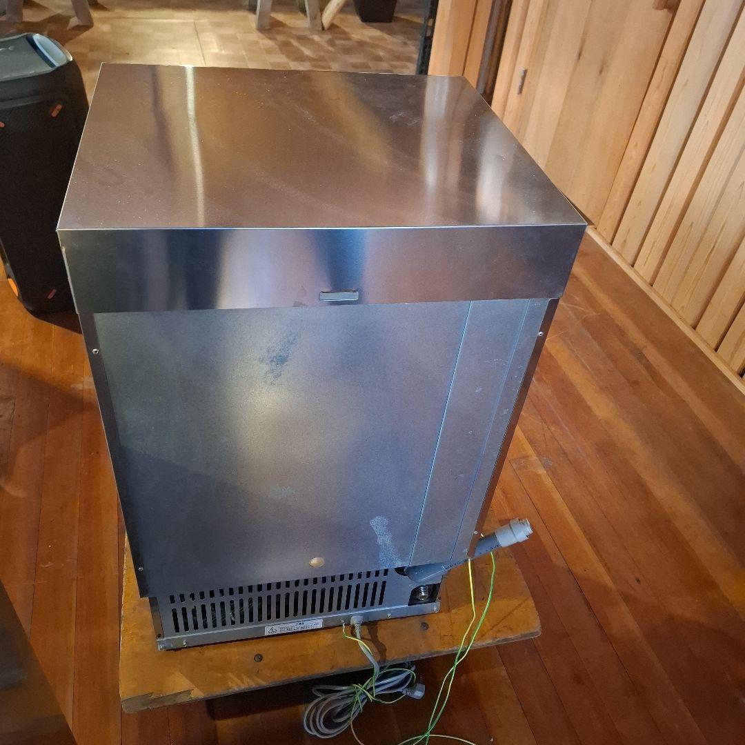 （現地引き取り）コンパクト製氷機 ステンレススチール製　ビックアイス