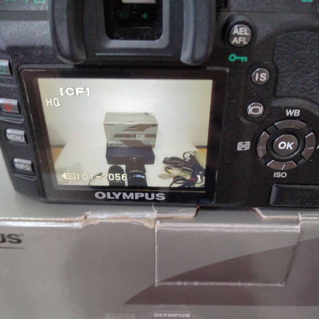 オリンパスE510　レンズ３本セット　リモートケーブル、バッテリー、付属品あり