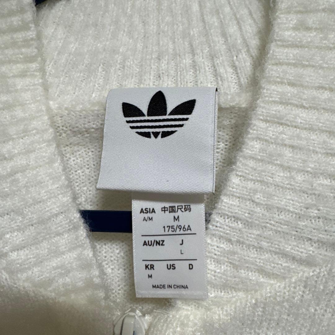 アディダスSST トラックトップ ニット 白 Lサイズ