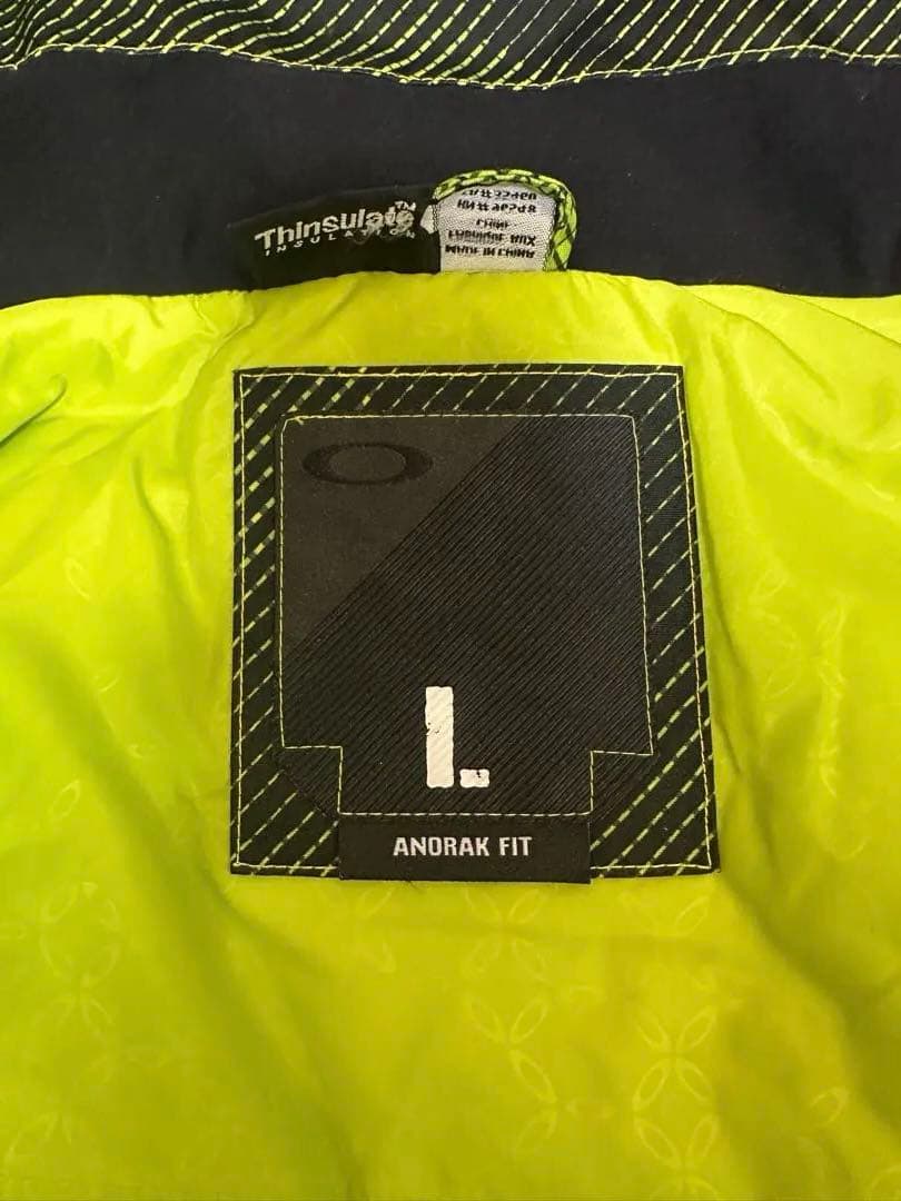 Oakley スノーボードウェア L 黒/緑