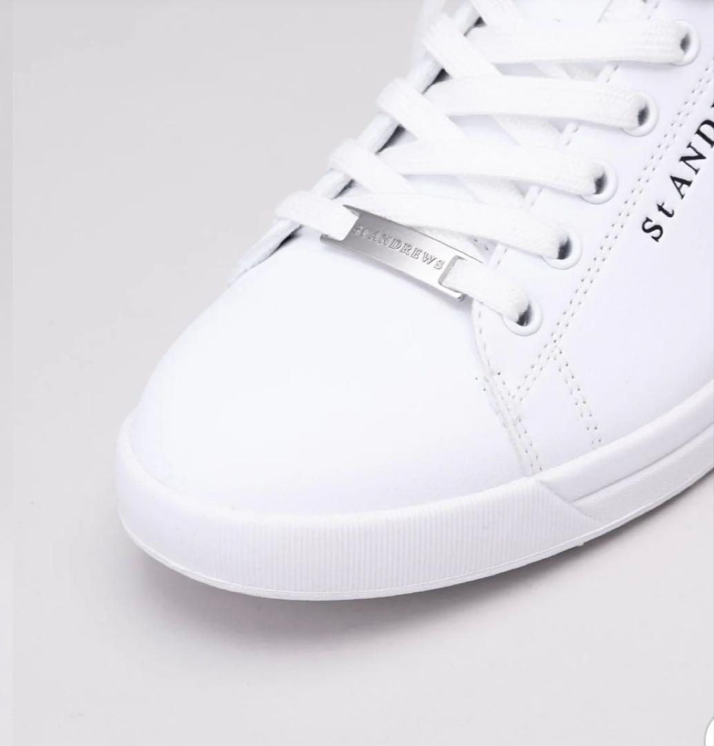 新品　セントアンドリュース スパイクレスシューズ 23.5〜24cm ゴルフ 白