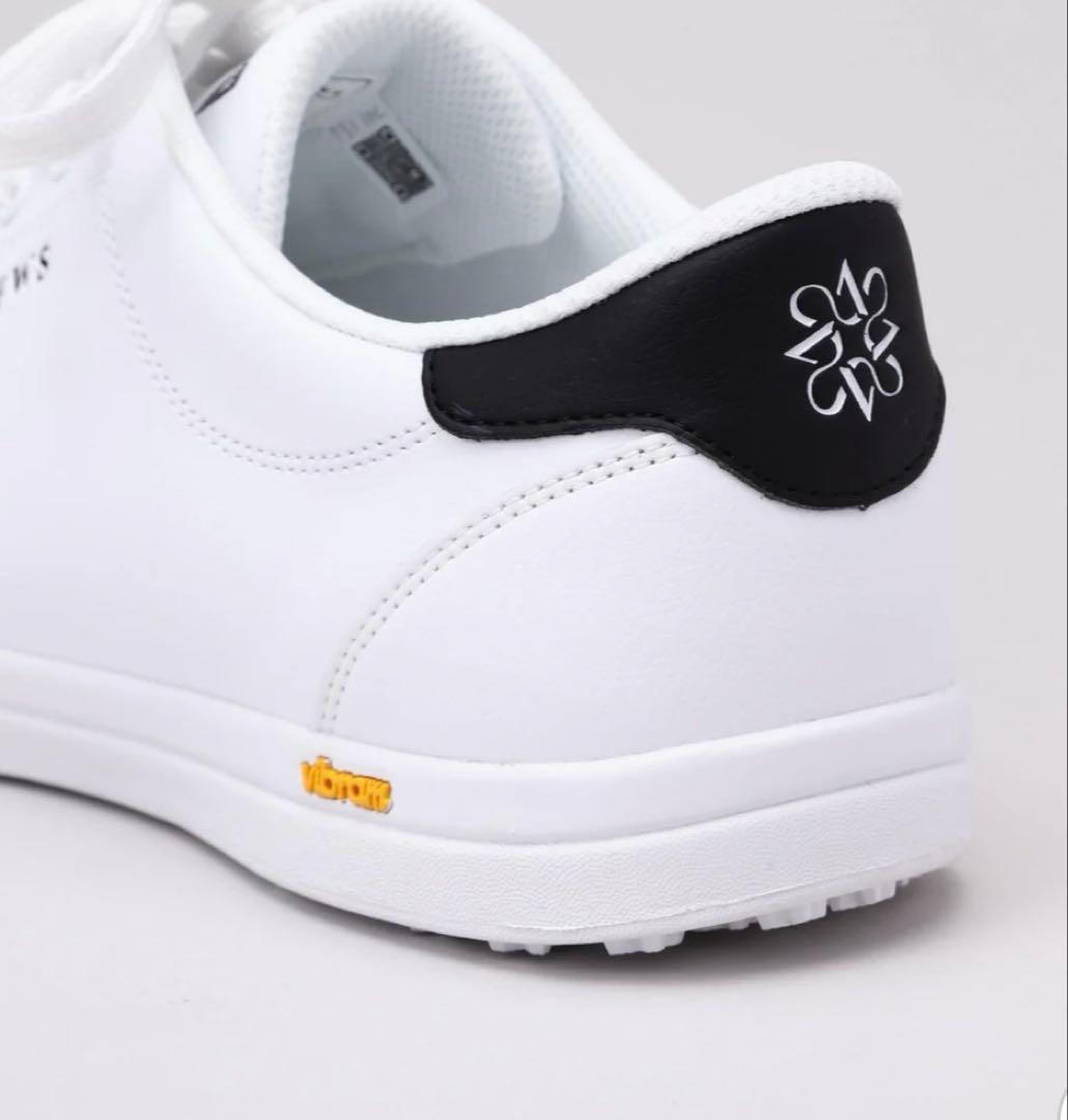 新品　セントアンドリュース スパイクレスシューズ 23.5〜24cm ゴルフ 白