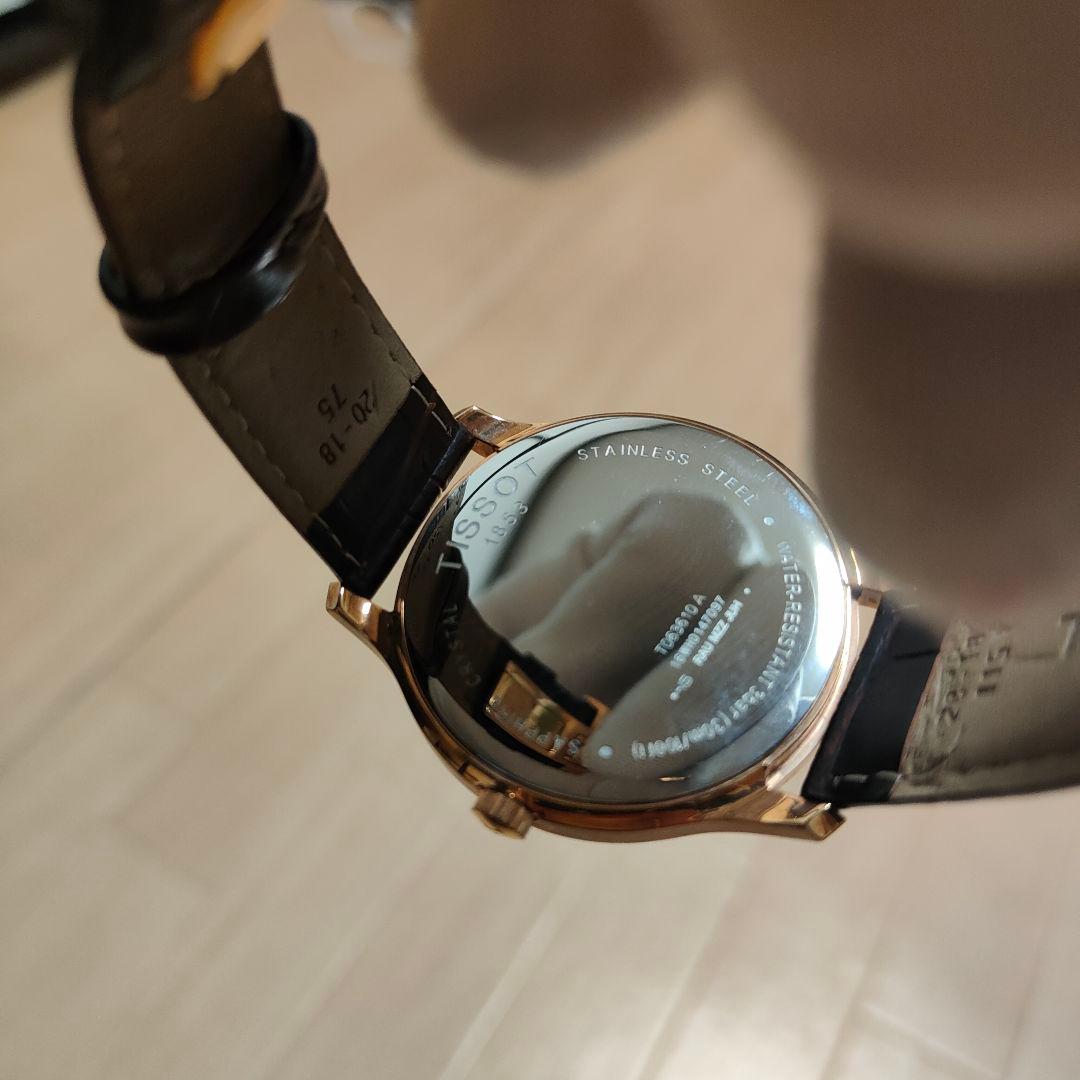 TISSOT 1853 腕時計 ホワイト/ゴールド T063610A