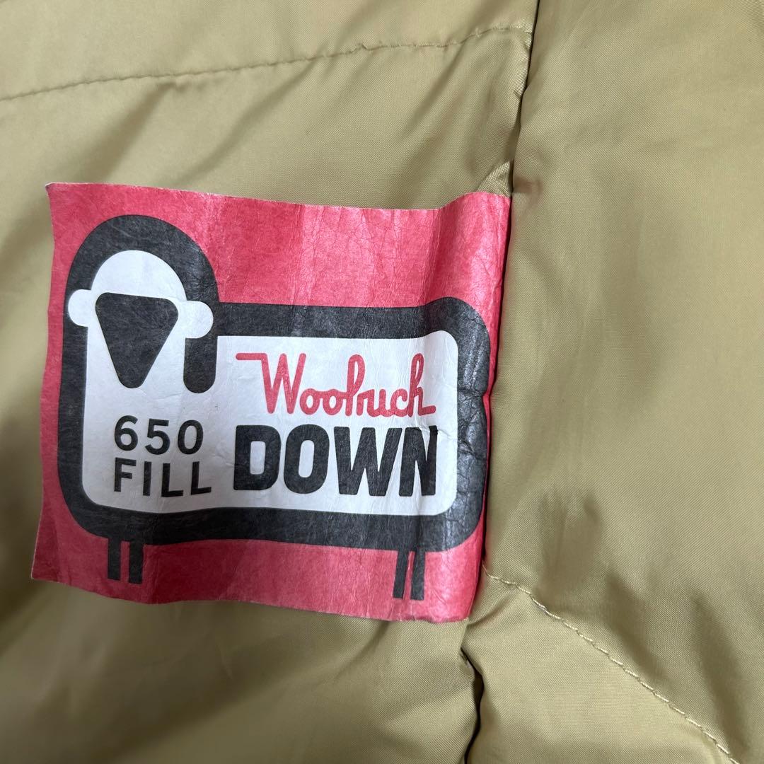 Woolrich ウールリッチ ダウン ジャケット 黒 ファー付き 650FP