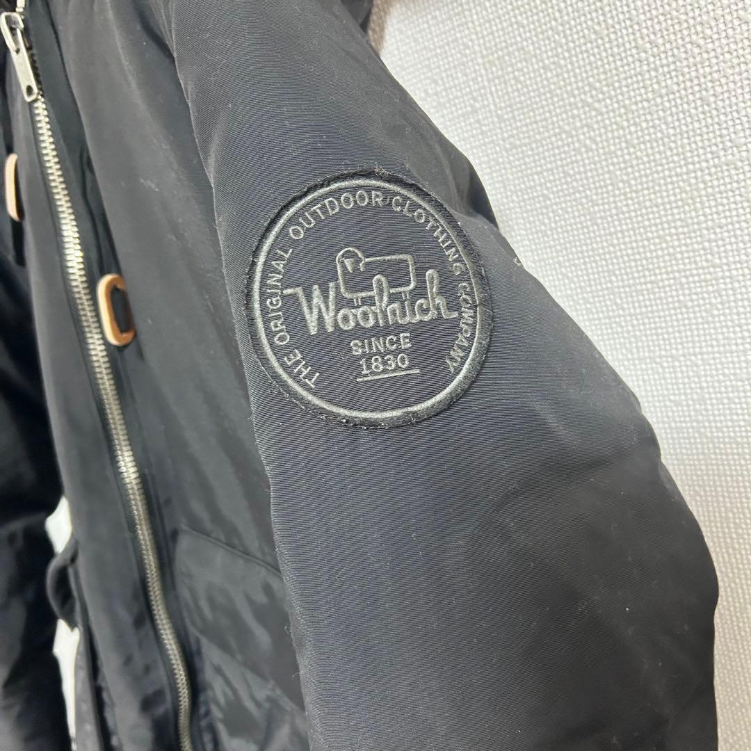 Woolrich ウールリッチ ダウン ジャケット 黒 ファー付き 650FP