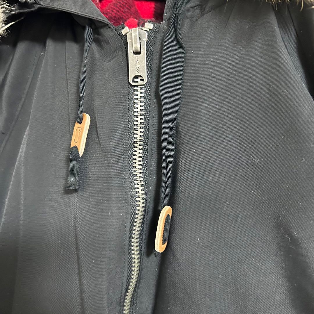 Woolrich ウールリッチ ダウン ジャケット 黒 ファー付き 650FP